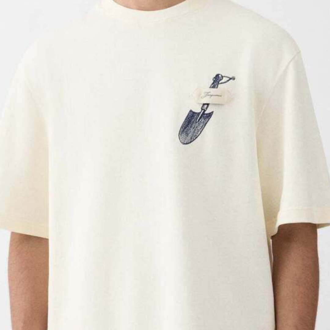 Jacquemus The Pelle T-Shirt Beige