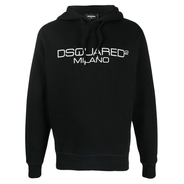 Dsquared2 Milano Hoodie Black in S