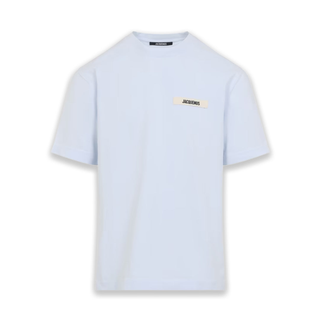 Jacquemus T-Shirt Gros Grain Light Blue