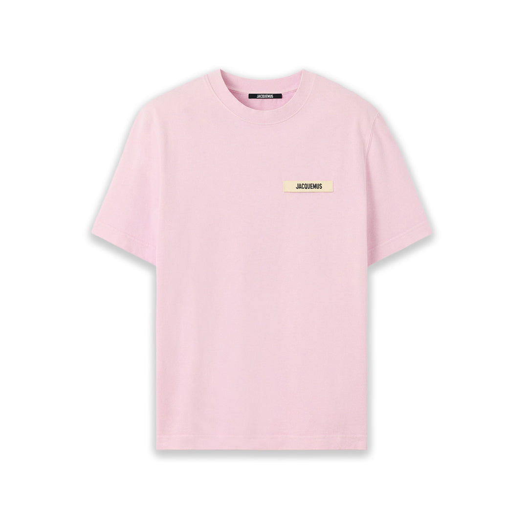 Jacquemus T-Shirt Gros Grain Pink