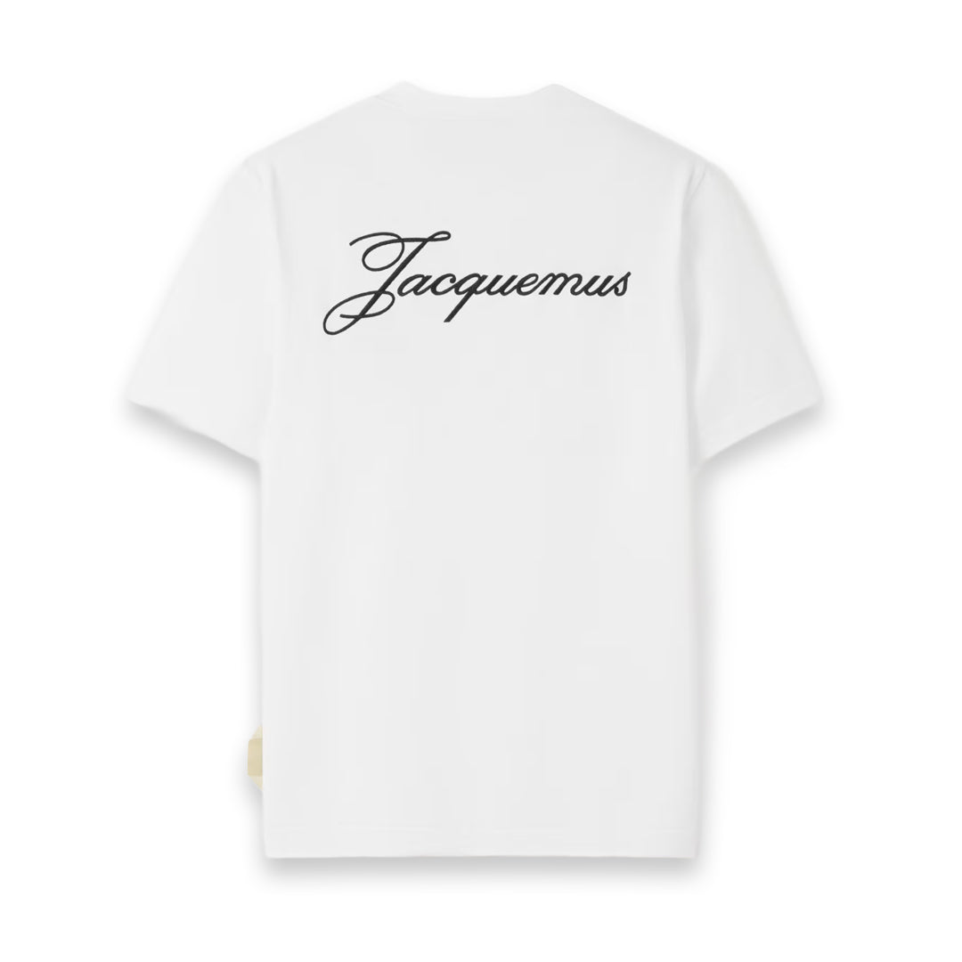 Jacquemus Cursive T-Shirt White