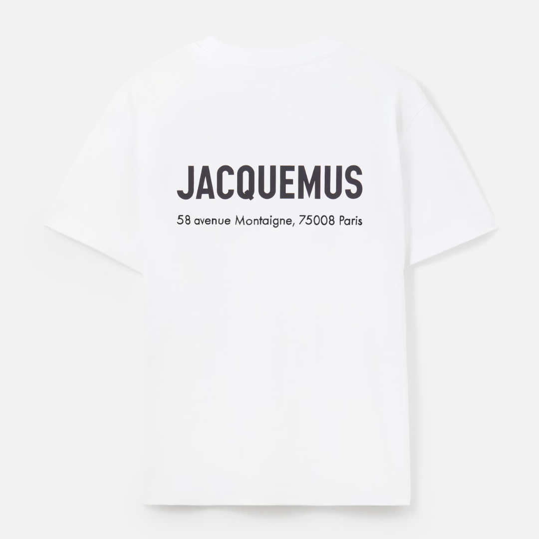 Jacquemus Paris Montaigne T-shirt White