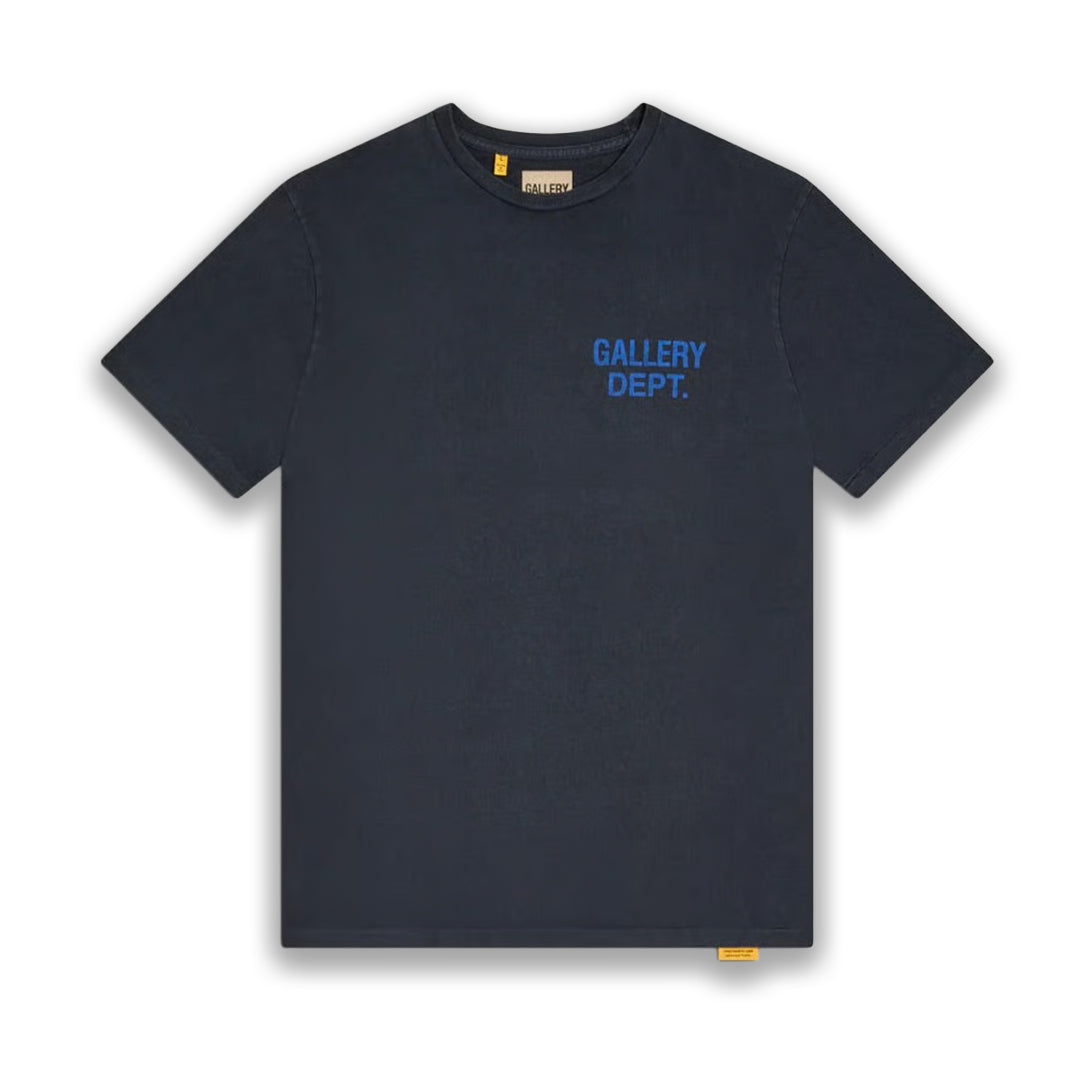 Gallery Dept Black Blue T-Shirt