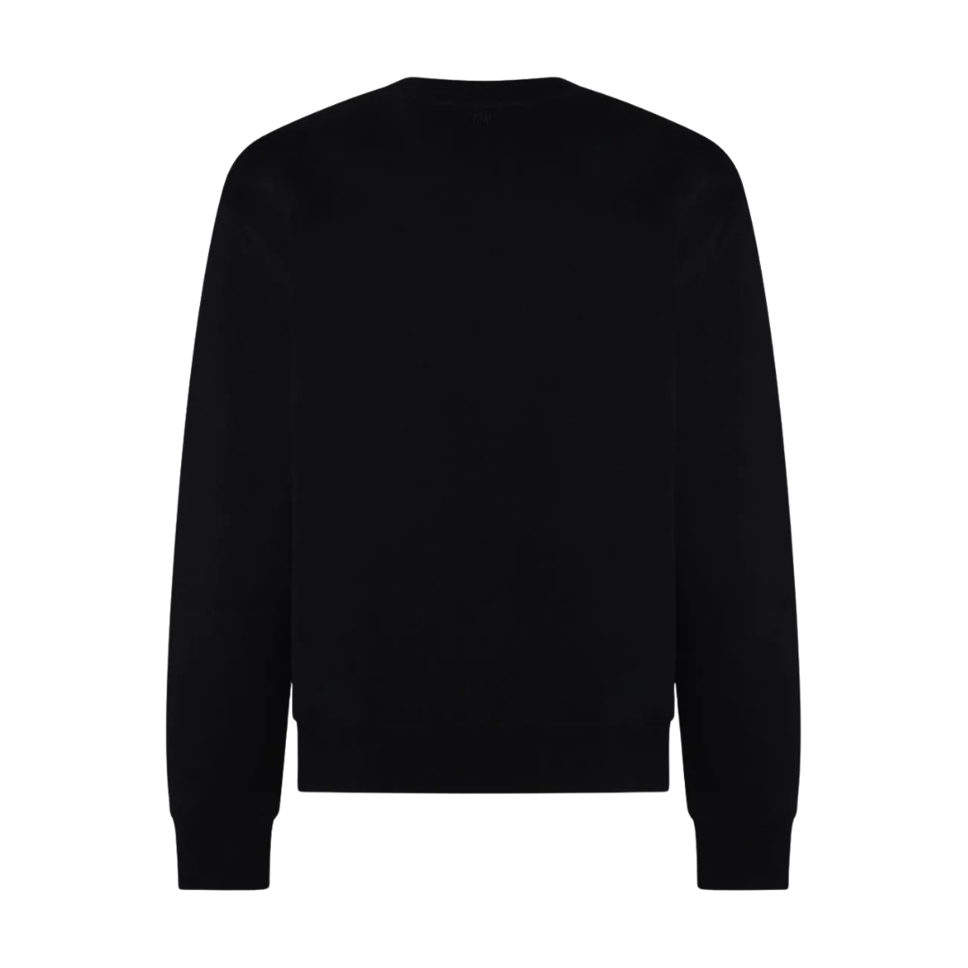 Ami Paris Sweater Black White Logo