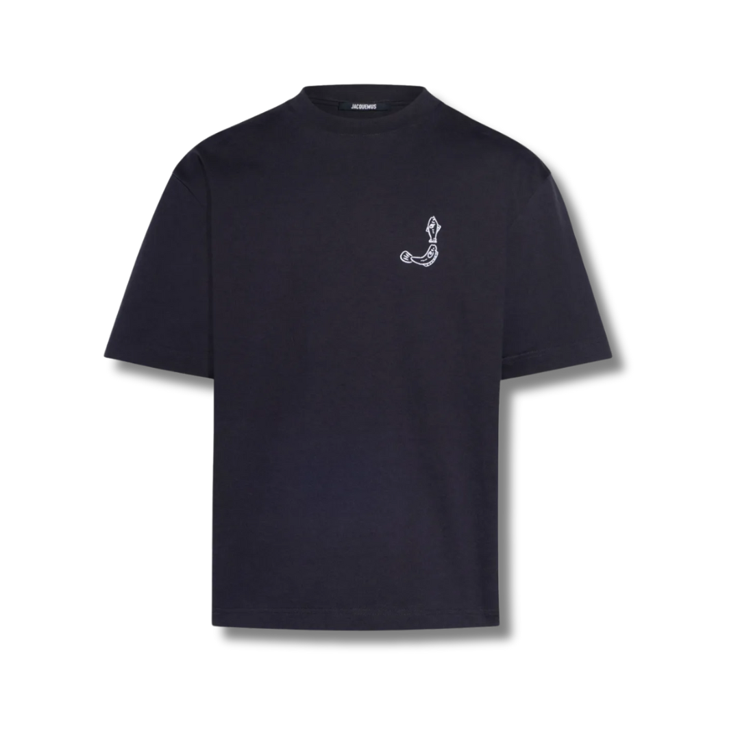Jacquemus T-Shirt Merù Navy Blue in S