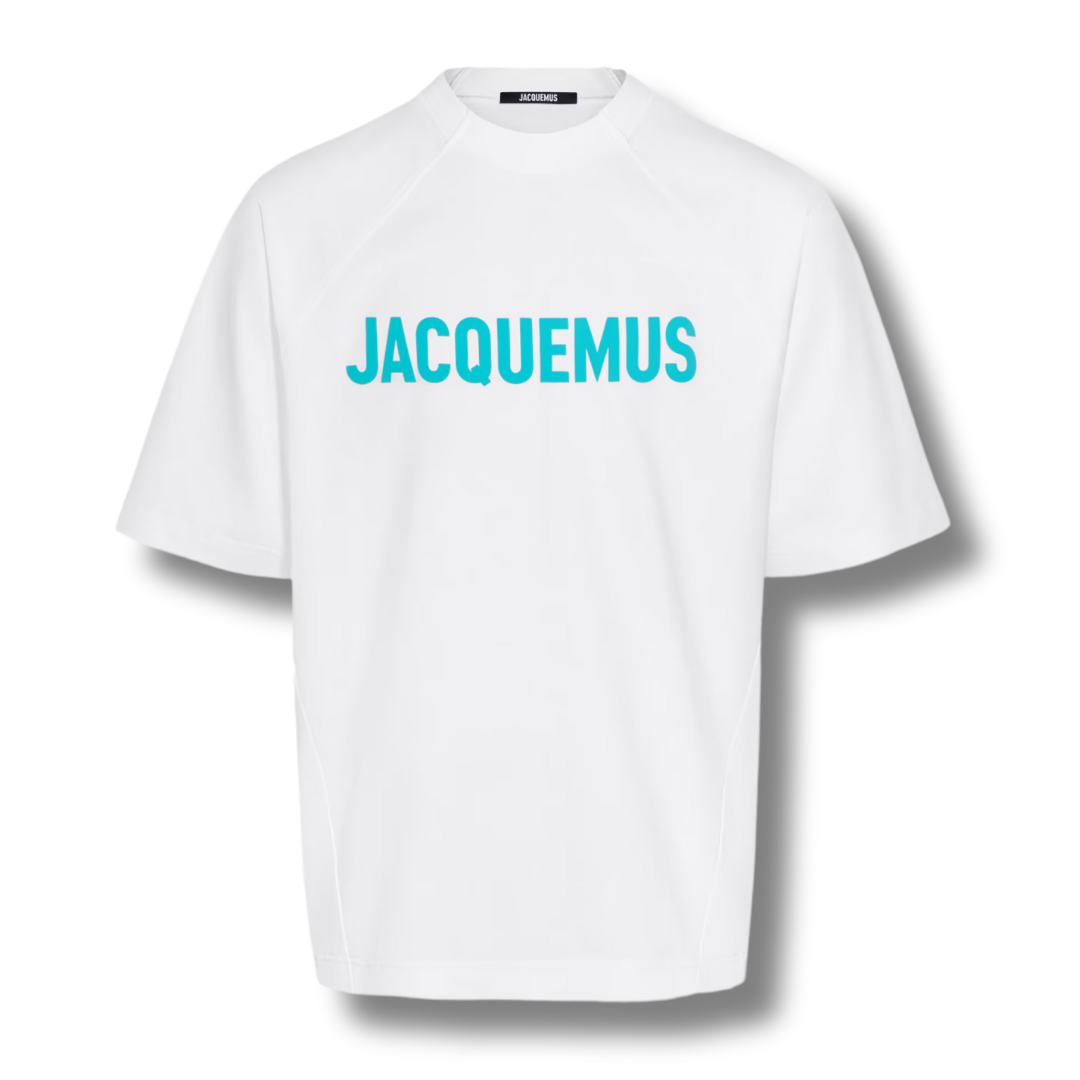 Jacquemus Typo T-Shirt White/Blue in S