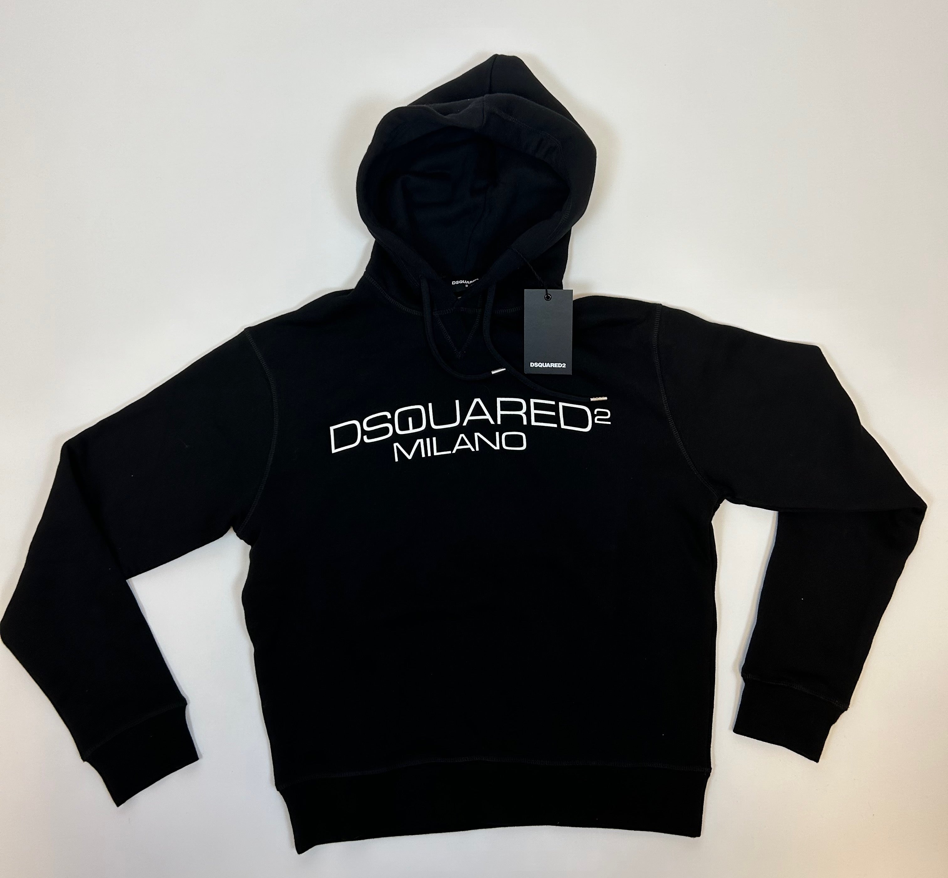 Dsquared2 Milano Hoodie Black in S