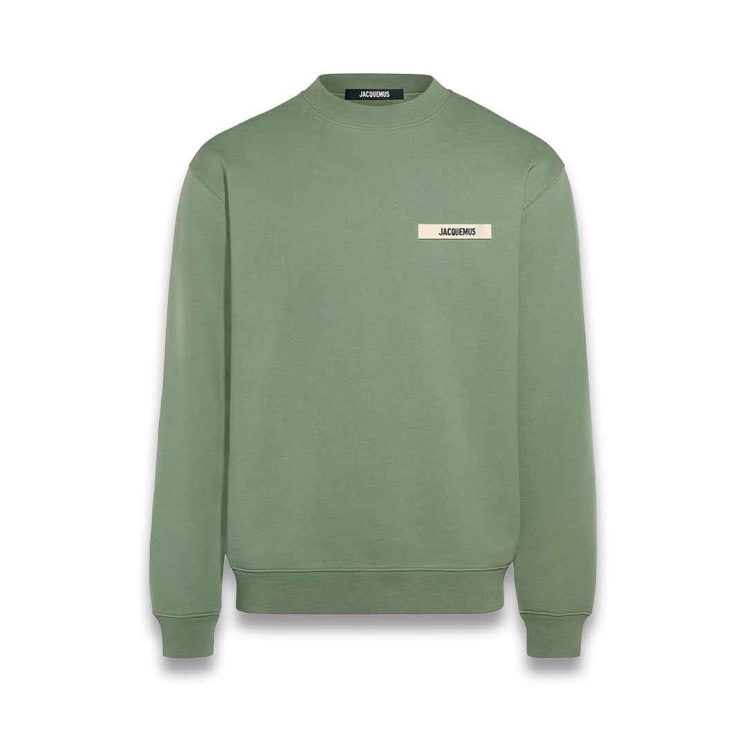 Jacquemus Gros Grain Sweater Light Green in XS