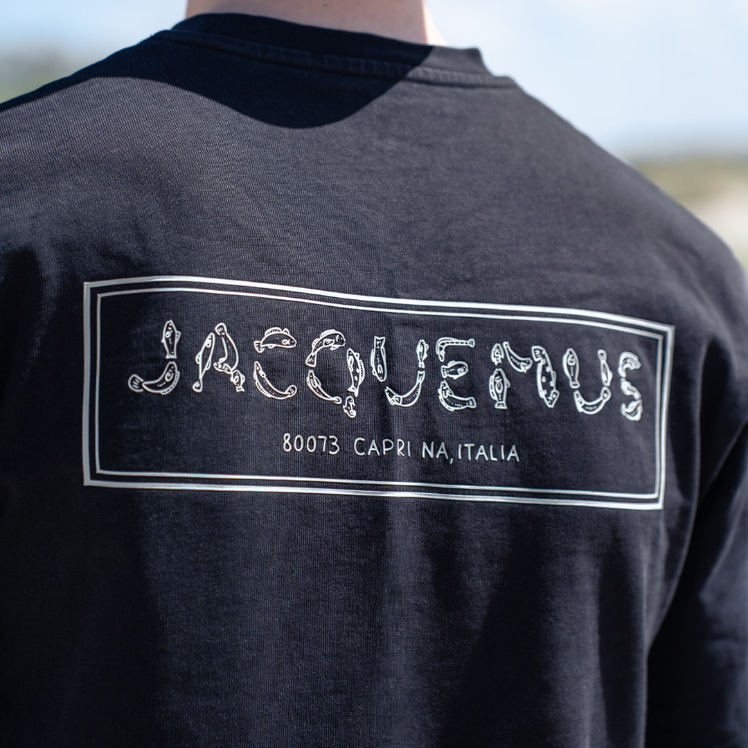 Jacquemus T-Shirt Merù Navy Blue