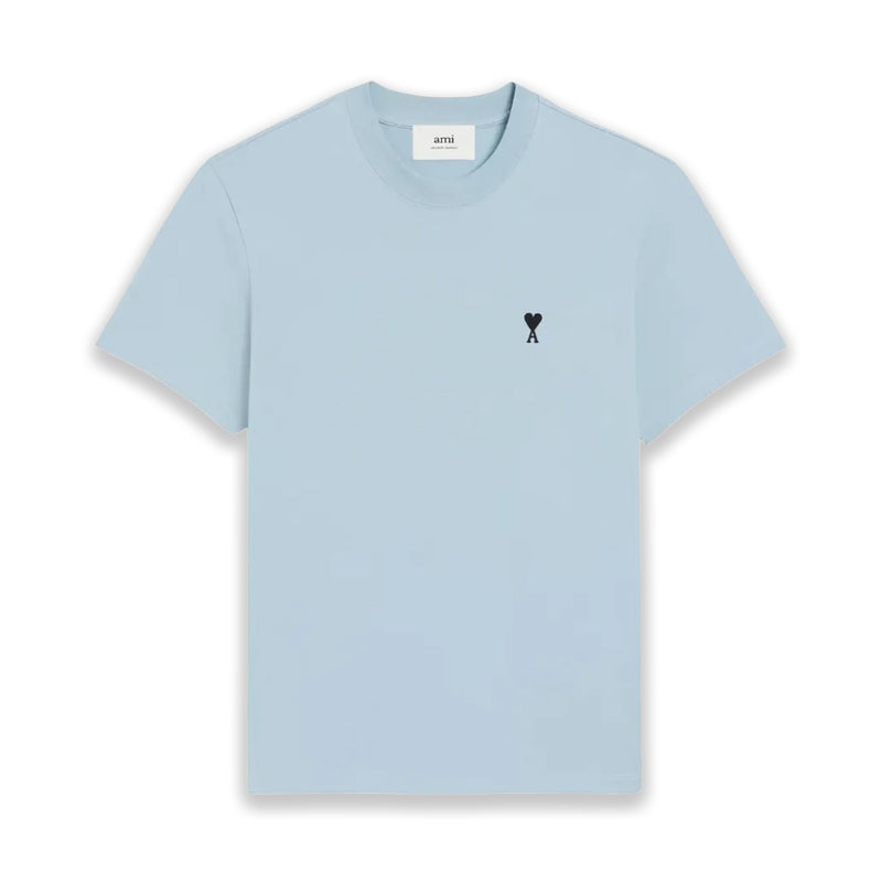 Ami Paris Ciel Blue T-Shirt Regular Fit