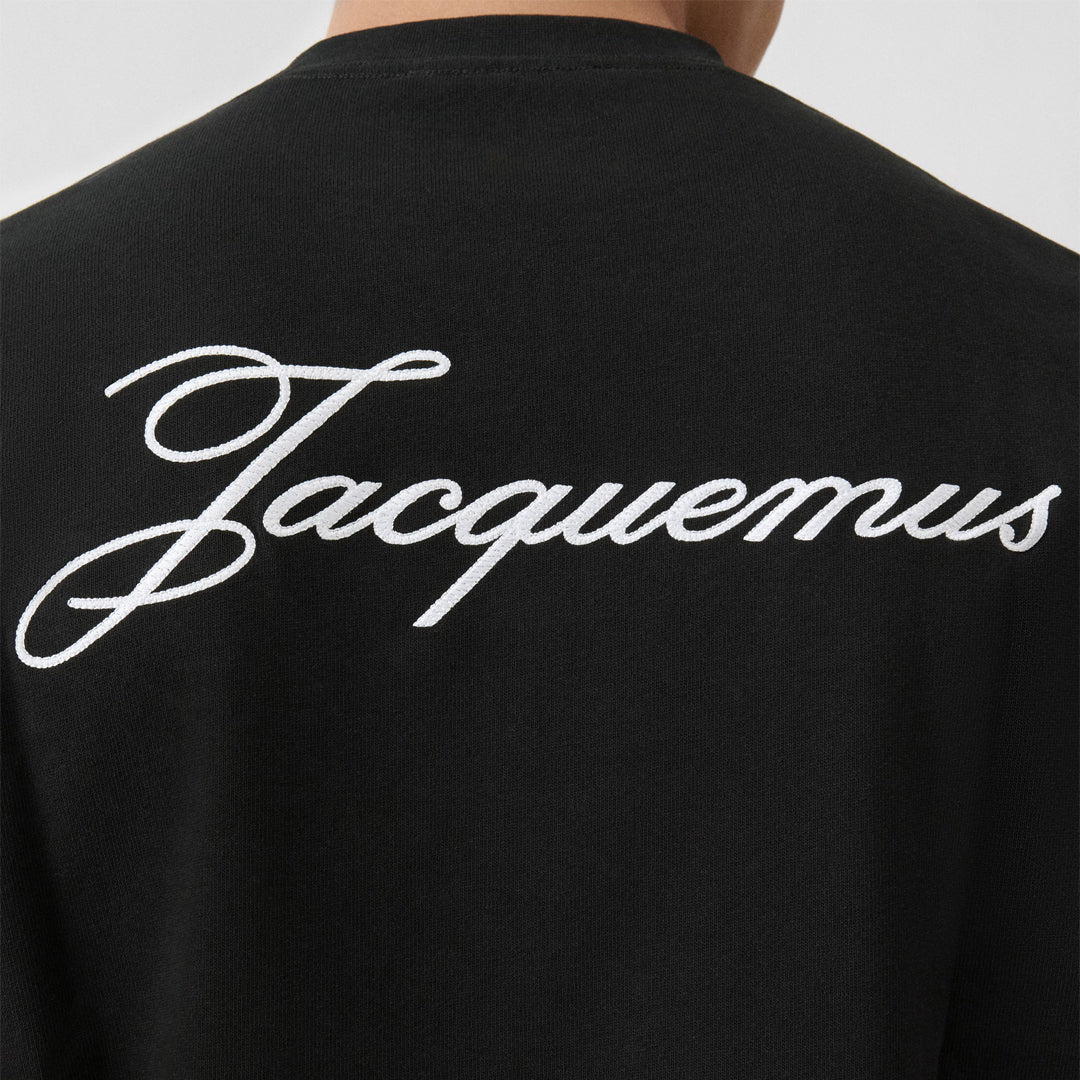 Jacquemus Cursive T-Shirt Black