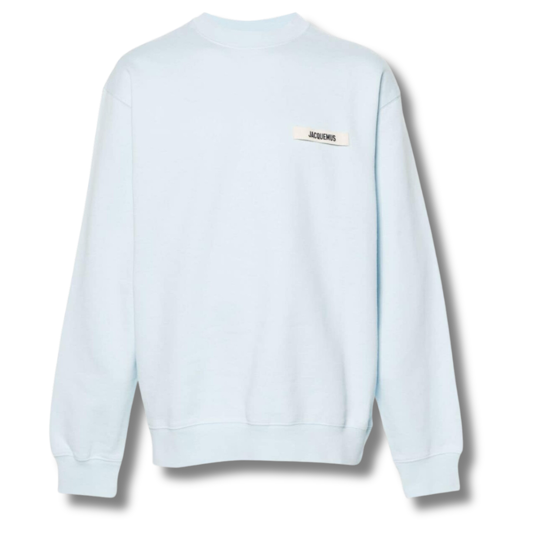 Jacquemus Sweater Gros Grain Light Blue in S