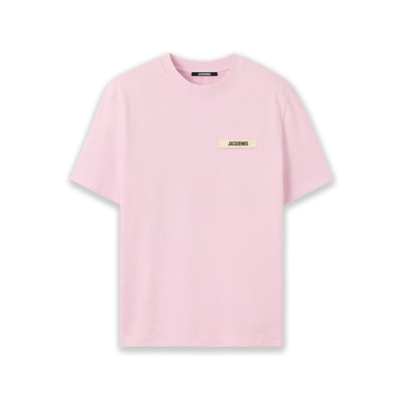 Jacquemus T-Shirt Gros Grain Pink